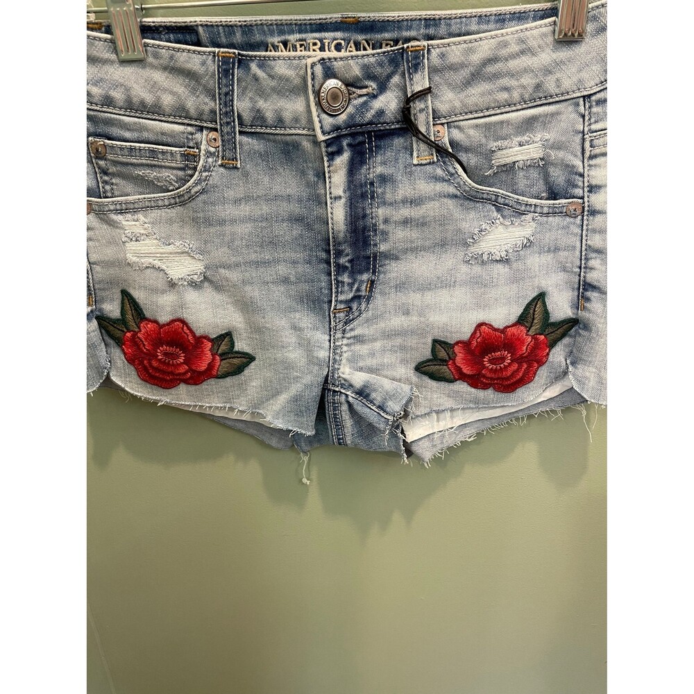 New American Eagle Jean Shorts Size 2
